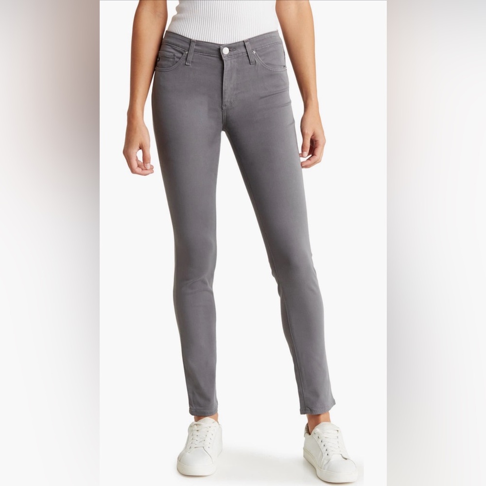 AG Adriano Goldschmied Prima Gray Skinny Jeans